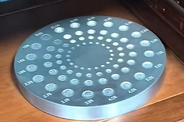 IEC低對比度模體. IEC低對比度模體.